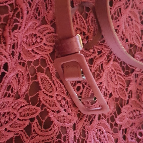 WHBM Sleeveless Lace Sheath Dress Size 2 - Picture 7 of 8